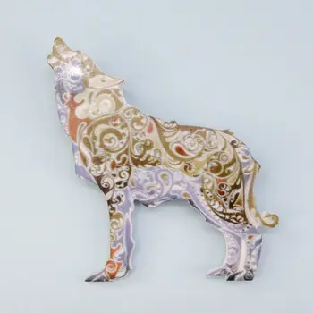 

Badge jewelery Wolf (ornament) (52329)