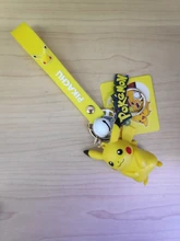 LLavero de Pokemon de Pikachu para coche, modelo de llavero de Pokémon