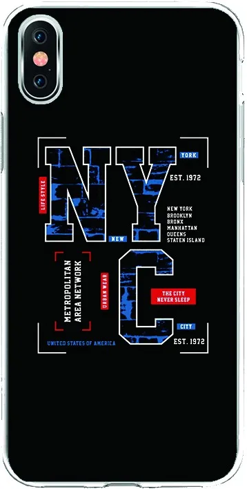 SW0015 NYC рисунок ТПУ силиконовый чехол для Nokia 6|Бамперы| |