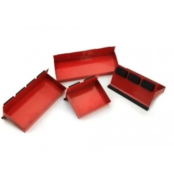 

SET OF FOUR TRAYS MAGNETIZED TO PLACE IN TOOL TROLLEY