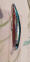 TSURINOYA 110S tiempo de hundiendo Minnow pesca en agua salada atraer DW77 110mm 22g gran trucha, Lucio río cebos duros Jerkbait