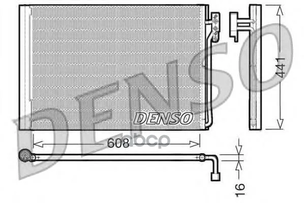 Радиатор Кондиционера Land Rover: Range Rover 3.0 Td / 4.4i Denso арт. DCN14001