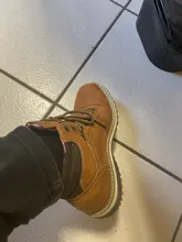 Men Boots Casual-Shoes Outsole Comfy Spring DECARSDZ Classic Autumn Brand Durable