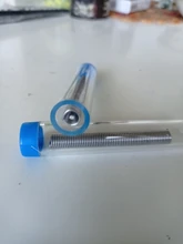 Pluma de hilo de estaño portátil de 1MM, alambre de soldar plateado para herramientas de reparación de instrumentos de teléfono móvil