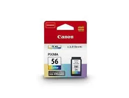 

Canon CL-56 Colorful Original Cartridge (Ending to the cartridge compatible hole and ready)-Canon Pixma E404/E414/ E464/ E484/ E474