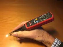 UNI-T SMD multímetro UT116A UT116C Auto de la gama de resistencia de la capacitancia del diodo (RCD) LED diodos Zener DCV continuidad medidor probador de batería