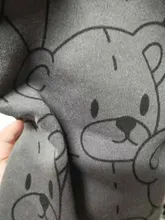 Sudadera con capucha para mujer, de dibujos animados, de oso, primavera y verano, con cremallera, moda coreana, 12345-Lillte