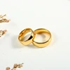 Men Women's Classic Anniversary Ring 8mm Gold Color Alliance Tungsten Wedding Engagement Band No Stone USA Size 4-15 TU003R 2