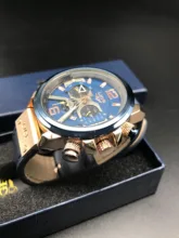 2021 en este momento deportes Casual para hombres superior de la marca de lujo de Cuero militar relojes de muñeca relojes para hombres de moda cronógrafo reloj de pulsera