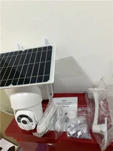 Cámara IP inalámbrica con tarjeta SIM 4G, 1080P, Solar, PTZ, WIFI, batería recargable integrada, videovigilancia de calle al aire libre