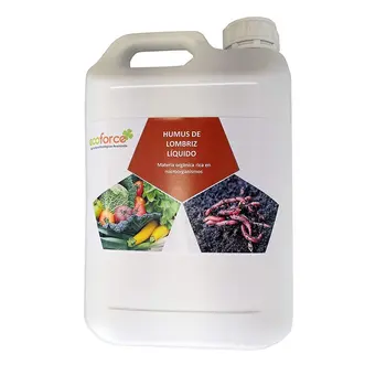 

CULTIVERS Humus from Lómbriz 5 L Organic matter Liquid Rich in Microorganisms. Regenerator life on the Floor