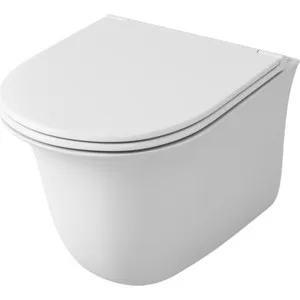 

Toilet seat pendant owl 1975 ether/Eter hanging bezel-free owl Eter Cirkel-H with DP Microlift seat (owlt190201 is)