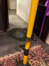 Alileader-soporte para pelucas, trípode para peluca con cabeza de bloque de lienzo, ajustable, kit para hacer peluca, TPins, regalo, 125Cm/60Cm