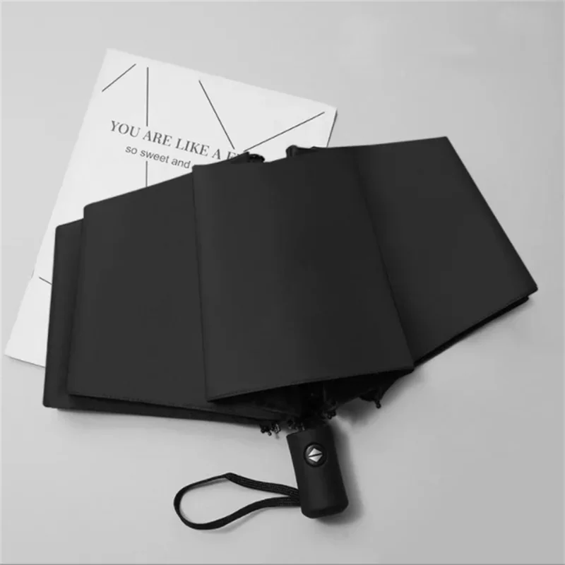 Car Logo Umbrella Car Automatic Umbrella Rain Portable Auto Emblem Business Umbrella Father's Day Gift