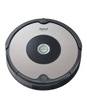 

ROBOT vacuum cleaner IROBOT ROOMBA 604-3 phase cleaning-2 multisurface brushes-DIRT sensors DETECT-filter AEROVAC - B