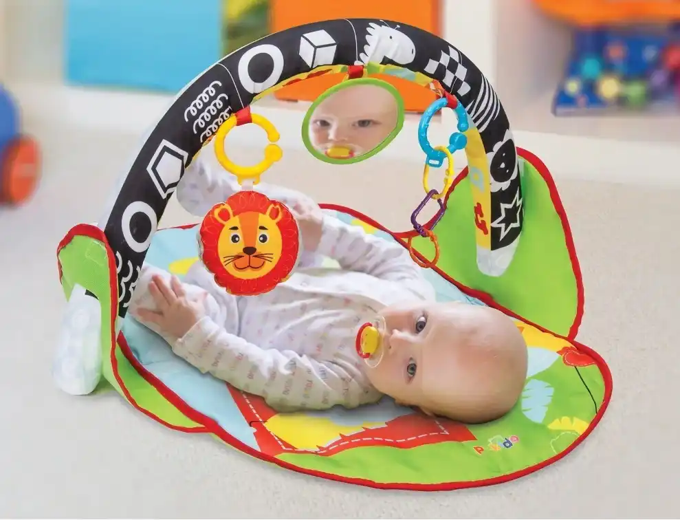 chicco animal tummy time pillow
