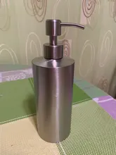 Soap-Dispenser Pump-Bottle Detergent Round-Shampoo Foam Stainless-Steel Bathroom Kitchen