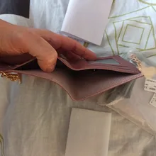 Las mujeres monedero lindo estudiante colgante borla, cuero tendencia pequeña cartera de moda de PU 2020 monedero de la tarjeta de las señoras bolso para las mujeres