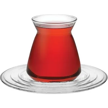 

Pasabahce 12 Piece Milky Tea Set