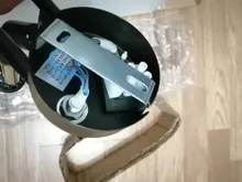 4/6-Heads Chandeliers-Light Gu10-Base Bedroom Living-Room Industrial Black/silver LED