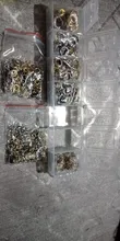 Unids/set de 3, 4, 5, 6, 7, 8 y 10mm, conectores de anillo de salto abierto, bricolaje para collar, kit para hacer joyas, Finding, conjuntos de suministros, 1370