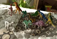 10 unids/lote Mini modelo de dinosaurio de los niños juguetes educativos pequeña simulación Animal figuras juguetes de los niños para niño regalo