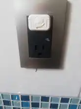 Cubierta giratoria de seguridad para bebé, cubierta de protección antieléctrica con dibujos animados para niños, enchufe de seguridad de plástico