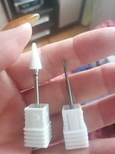 1 Uds cono de cerámica cortador de uñas taladro mm broca para fresa para manicura Burr poco de cutícula eliminar archivos de uñas de Gel polaco herramientas