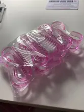 10 unids/lote cepillo de uñas de Arte de uñas herramientas rosa polvo limpio de acrílico profesional cepillos de uñas manicura uñas pedicura Accesorios