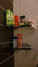 Organizer Rack Shelves Wall-Storage Showers Stainless-Steel Metal Kitchen Fitted Punch-Free-Firm