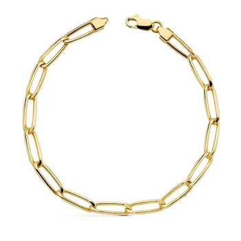 

18k gold bracelet bilbao 19.5cm. 4mm. [AB4747]