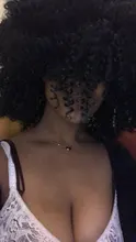 Pelucas Afro rizadas de pelo corto con flequillo para mujeres negras, cabello sintético africano sin pegamento, Cosplay, Lizzy de alta temperatura