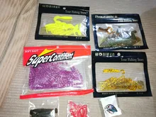 Soft Lures Wobblers Jig Shrimp-Odor-Salt Fishing-Tackle Artificial-Baits Silicone Worm