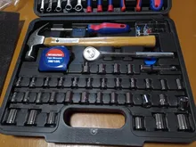 WORKPRO-Juego de Herramientas para el hogar, utensilio doméstico, juego de enchufes, destornilladores, herramientas de reparación para el hogar, herramientas manuales de bricolaje