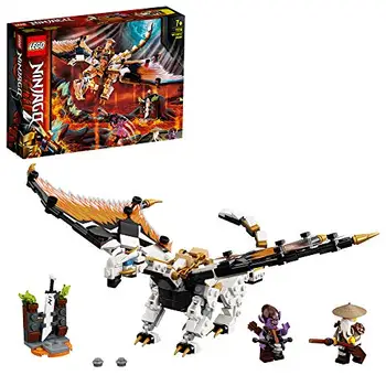 

Ninjago TV Series Battle Dragon Master Wu and Gleck minifigures, multi-colored (Lego is 71718)