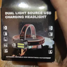 Work-Light Led-Headlamp Night-Lighting-Flashlight Mini 18650 Battery Waterproof Portable