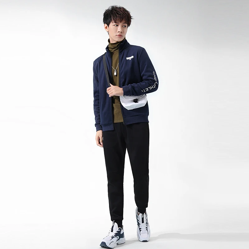 CAMEL-공식 오리지널 오리지널 스포츠 웨어 남녀 공용, 야외 러닝 수트 코트 바지 여성 스포츠 정장
