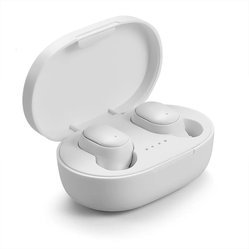 TWS беспроводные наушники Bluetooth 5,0 гарнитуры спортивные стерео наушники с mi c зарядным устройством PK mi Airdots наушники красный mi Airdots - Цвет: White