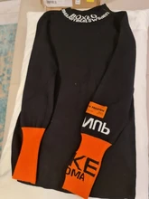 Knitted Tops Pullovers Tight Sweater Turtleneck Thin Long-Sleeve Harajuku Black Letter