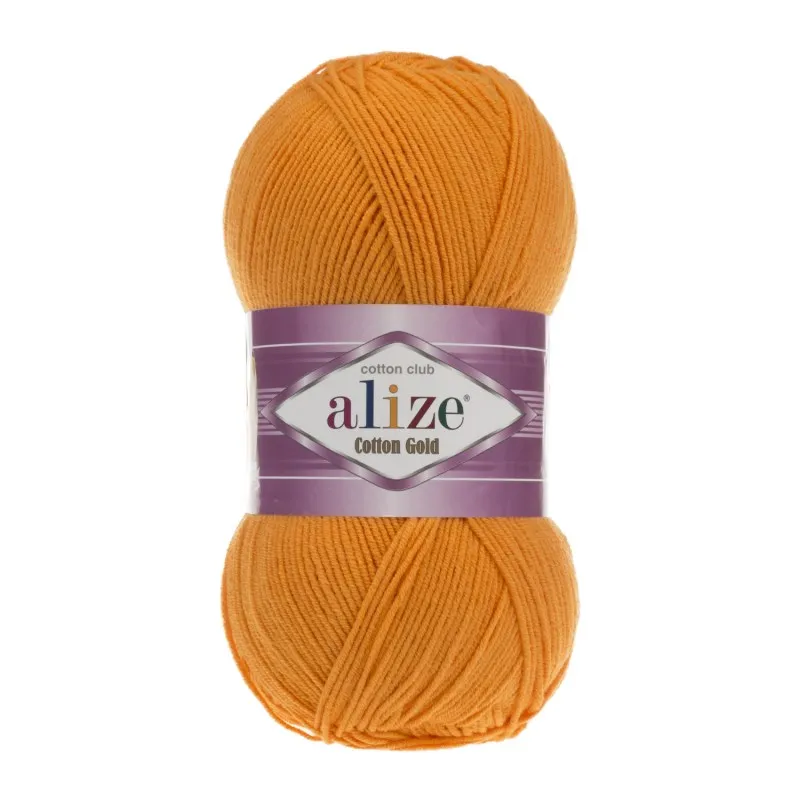 Thread 1 Pack (5 Balls) Alize Cotton Gold Amigurumi Yarn (1 Ball: 100 Gram / 330 Meter) Crochet Tool Kit