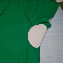 Almohadillas desechables de algodón para el sudor almohadillas axila bajo el brazo para el sudor, para vestido, protección contra el sudor, 100 Uds. (50 pares)