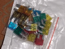 35pcs MIXED Mini Blade Fuse AUTO Car 5 7.5 10 15 20 25 30 AMP