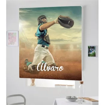 

Blind Iroa Digital BaseBall 001 with name! ROLLER BLINDS TRANSLUCENT PERSONALIZED WITH NAME! (100X170)