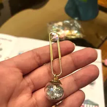 Domikee-clips de papel marcapáginas de metal para oficina y escuela, bonitos y creativos, clips de nota fina para estudiantes, suministros de papelería