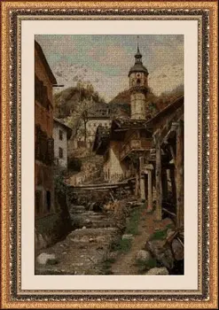 

CROSS STITCH KIT PANDATHREAD LANDSCAPES AND NATURE 34841