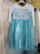 Girls Costume Dresses Long-Sleeve Cosplay Party Halloween Children Princess