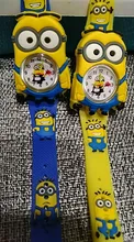 Reloj de pulsera de cuarzo de silicona para niños y niñas, cronógrafo pequeño de color amarillo, regalo para niños y estudiantes