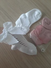 Calcetines tobilleros con lazo para bebé recién nacido, de algodón, calados, con volantes, para verano, 0 a 5 años