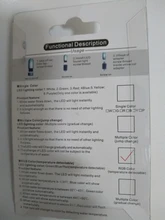 Zhangji Baño Led grifo aireador movido por agua ducha LED grifo Luz de ahorro de agua de la cocina de aireador 1/3/7 5 color elección