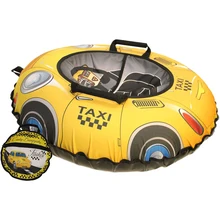 Санки надувные с сумкой "Ватрушка "Такси" 100 см(КСНВ100-ТАК